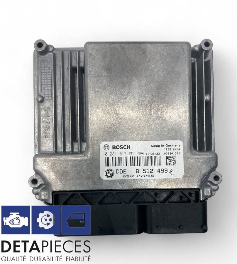 ✅Ecu calculateur moteur BMW 116D 2011 E87 LCI 2.0D 8512499-01 8512499 54819745