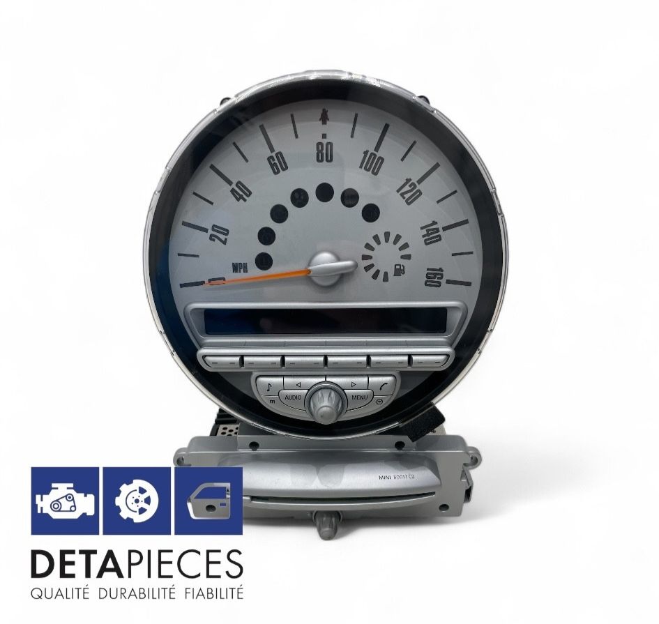 ✅COMPTEUR DE VITESSE AVEC RADIO/CD MINI COOPER 2010 R56 62116977077 59643215