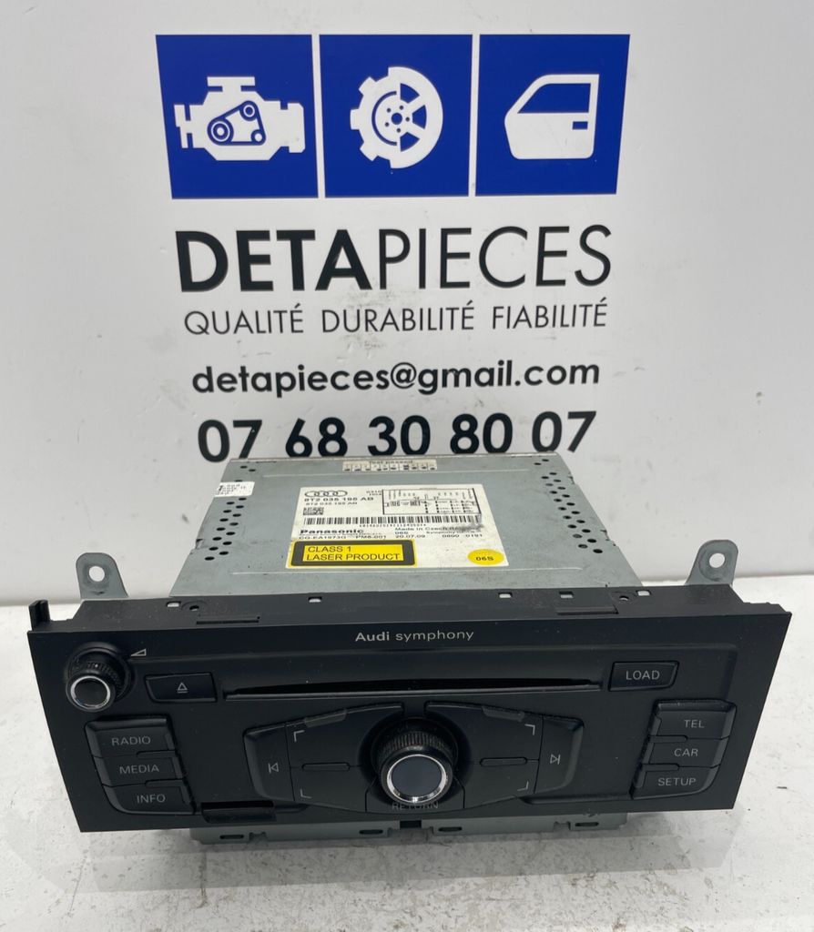 ✅Système Audio Radio Cd AUDI A4 AVANT B8 8K 2009 8T2035195AB 48640385
