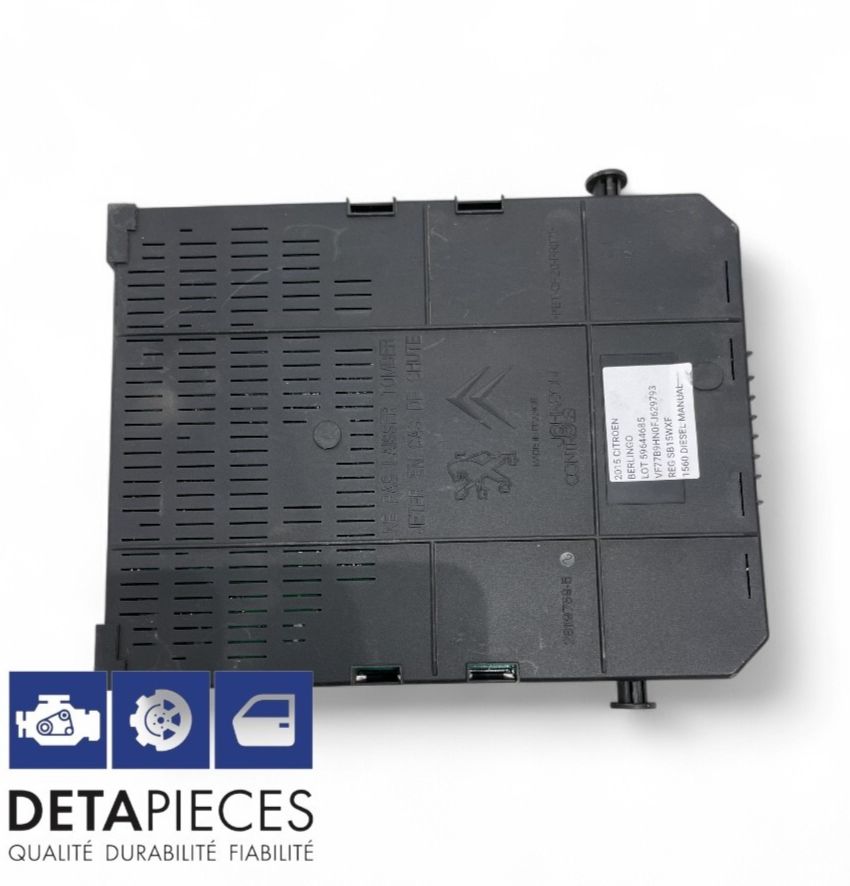 ✅Boitier Pyrotechnique CITROEN BERLINGO III 2015 9812188580 59644685