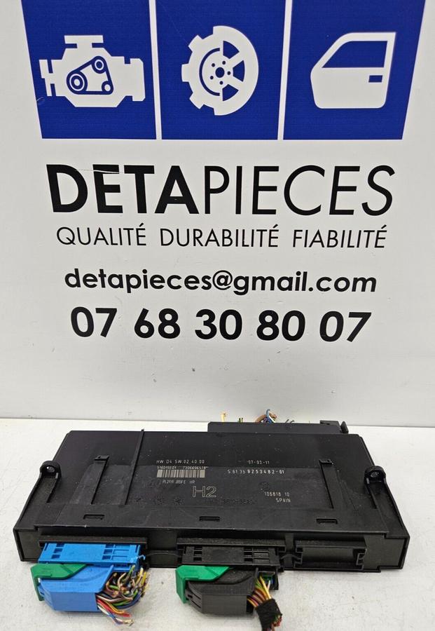 ✅Module de commande carrosserie BMW 118D M 2011 E87 516015E01 10681810 71887234