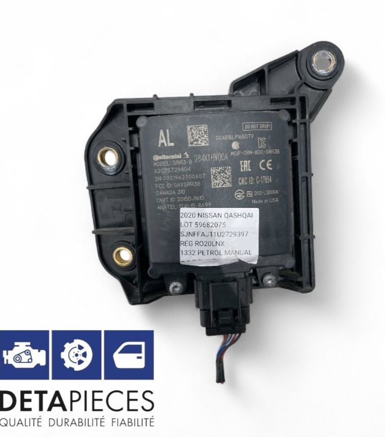✅Détecteur  d'angle mort NISSAN QASHQAI 2020 284K1-HV00A A2C75729804 59682075
