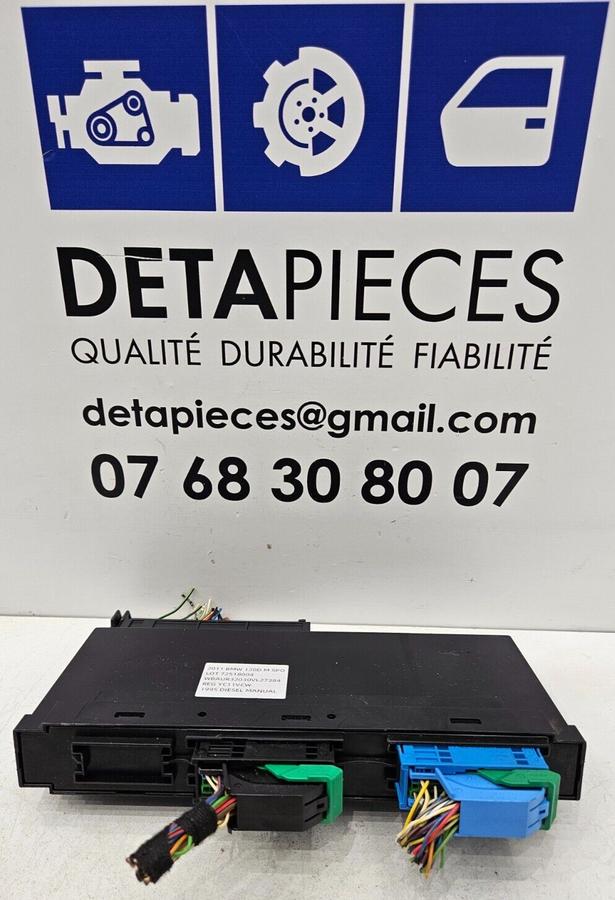 ✅Module de commande carrosserie BMW 120D M 2011 E82 61359253477  72518004