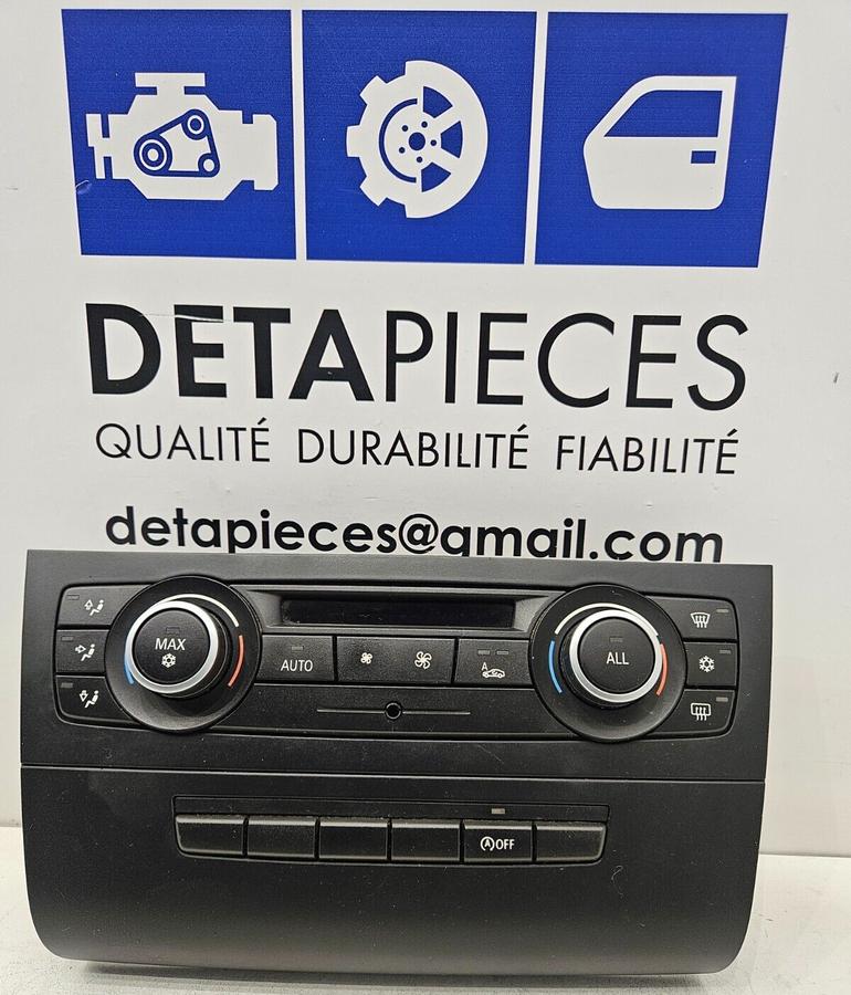 ✅Commande chauffage BMW 120D M 2011 E82 64119250394-01 9250394 72518004