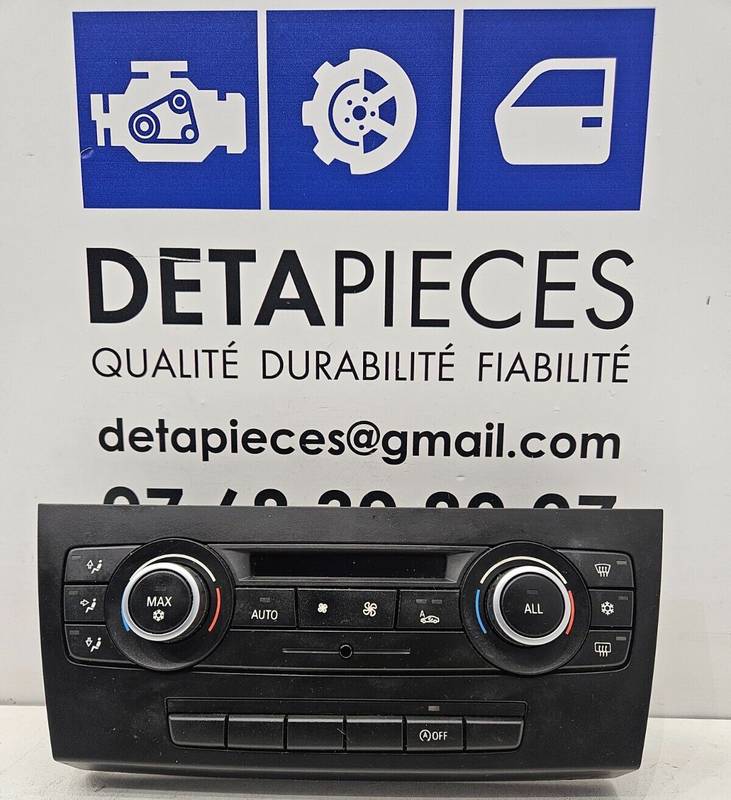 ✅Commande chauffage BMW 320D 2011 E90  64119250394 64119250394-01 72871774