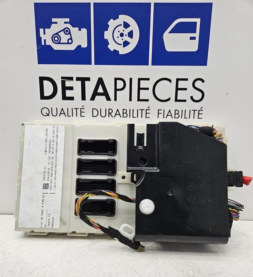 ✅COMMANDE ÉLECTRONIQUE AVANT ECU BMW 1' F21 118D 2015 70181104 61359383178