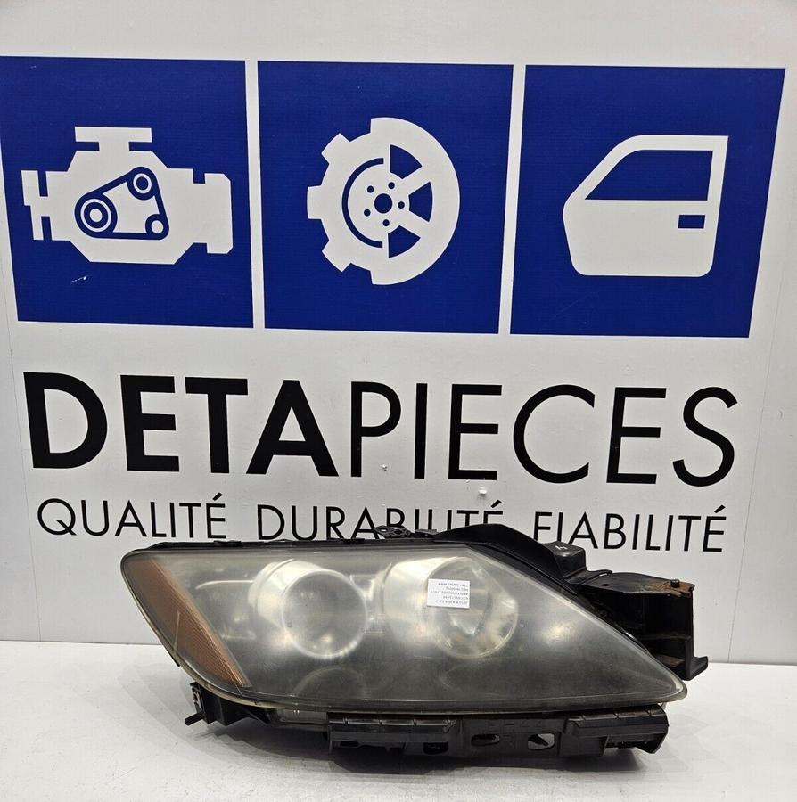 ✅PHARE AVANT DROITE MAZDA CX-7 SPORT 2010 facelift R: E22151030 L: 69572444