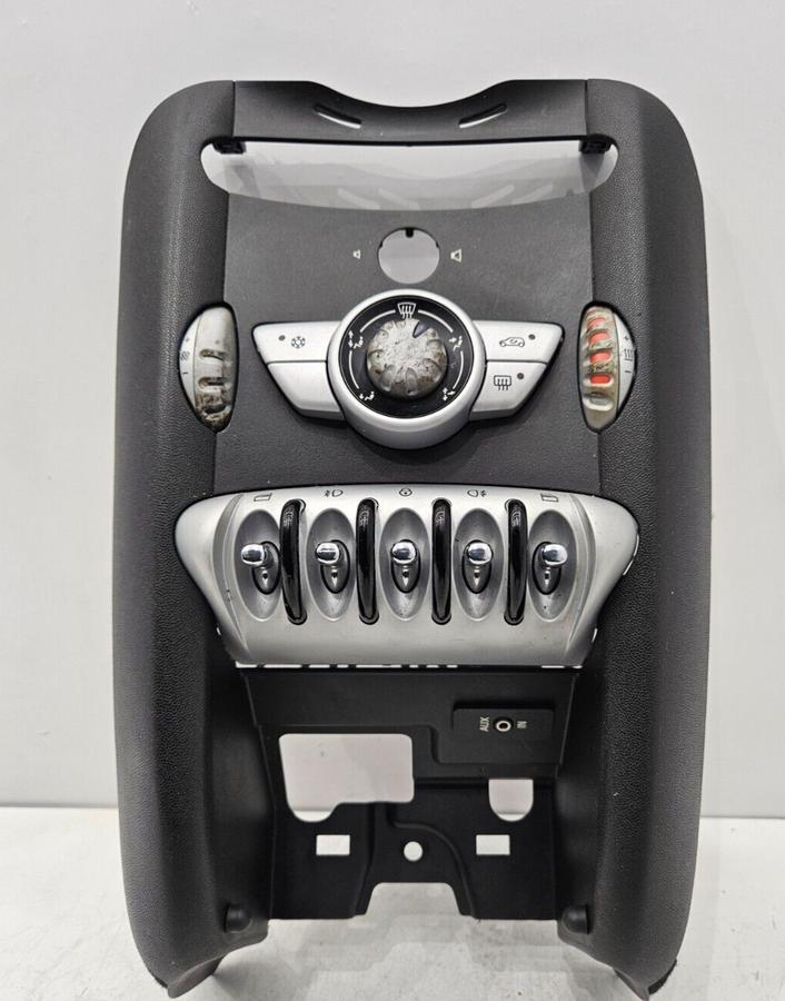 ✅PANNEAU DE COMMANDE CHAUFFAGE MINI COOPER 2007 R56 R: 69797002 L: 72872864