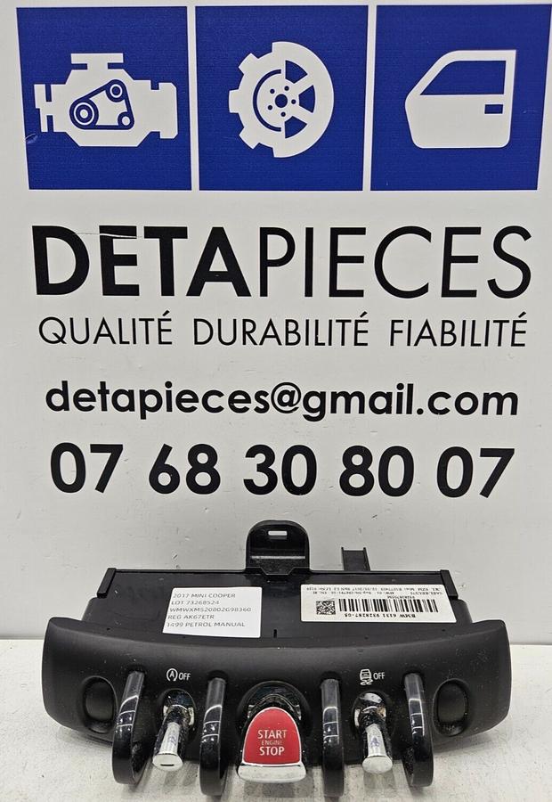 ✅Interrupteur allumage/démarrage MINI COOPER 2017 F56 61319328287-05 73268524