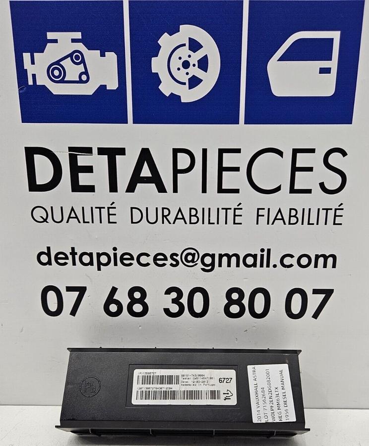 ✅Autres unités de commande / modules  OPEL ASTRA 2014 J GTC 13586727  71562684