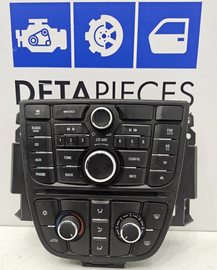 ✅Commande autoradio/ chauffage OPEL ASTRA 2014 J GTC 13360091 71562684