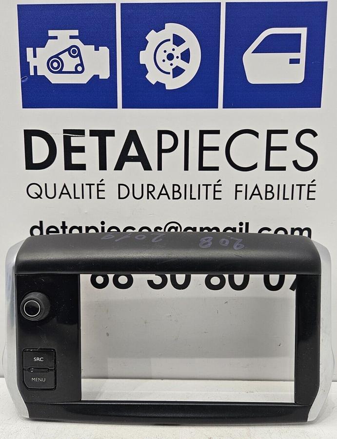✅Facade autoradio PEUGEOT 208 2019 I PH II R:  9673861377  L: 70983344
