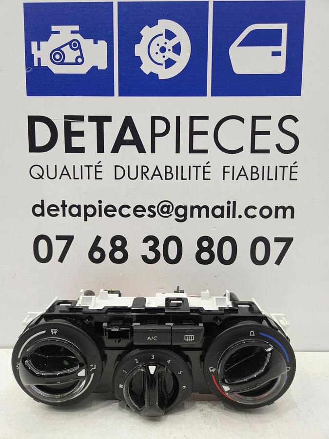 ✅PANNEAU DE COMMANDE CHAUFFAGE PEUGEOT 208 2019 I PHASE II 9819611577 70983344