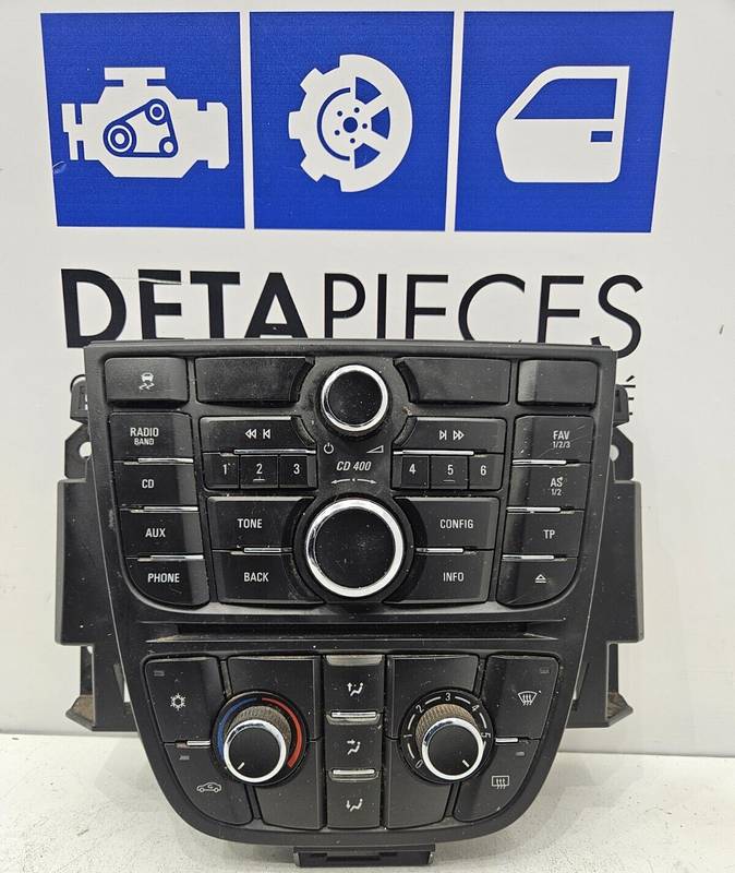 ✅Systeme audio/Commande chauffage OPEL ASTRA 2015  13360091  73625714