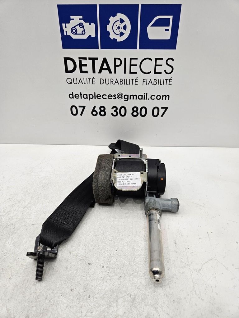 ✅Ceinture de Sécurité Arrière Droite VOLVO C30 SE 2011 30642227 72147614