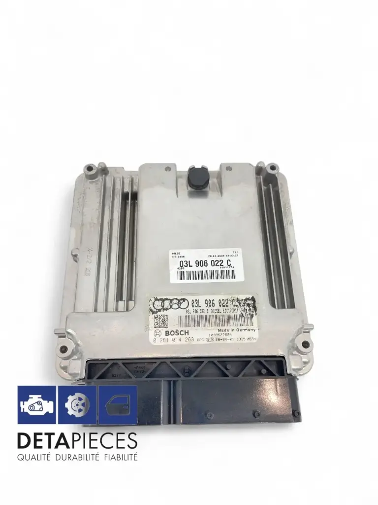 ✅Ecu Calculateur Moteur AUDI A4 2.0D   03L906022C 03L906022B 71667505 