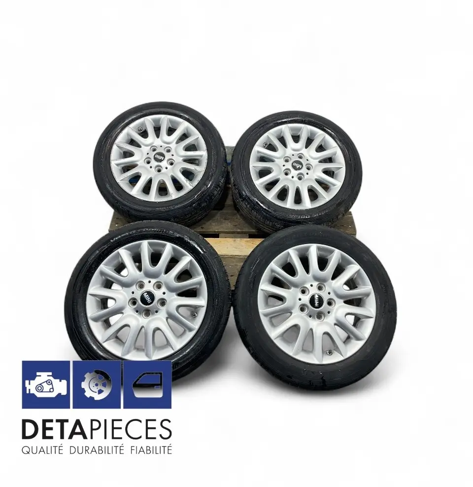 ✅4 JANTES MINI COOPER F56 2016 195/55 R16 5X120 6.5JX16H2 ET54 6855104 71382515