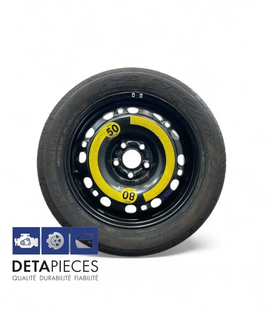 ✅Roue de secours SKODA FABIA 2009 195/55 R15 5×100 6JX15 ET43 6C0601027M 71297445
