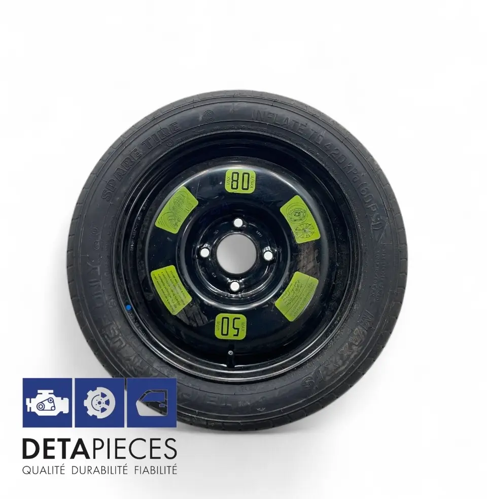 ✅Roue de secours DS3 2017 3PTES 125/80 R15 95M 4x108x65,1 3.5JX15 62827735