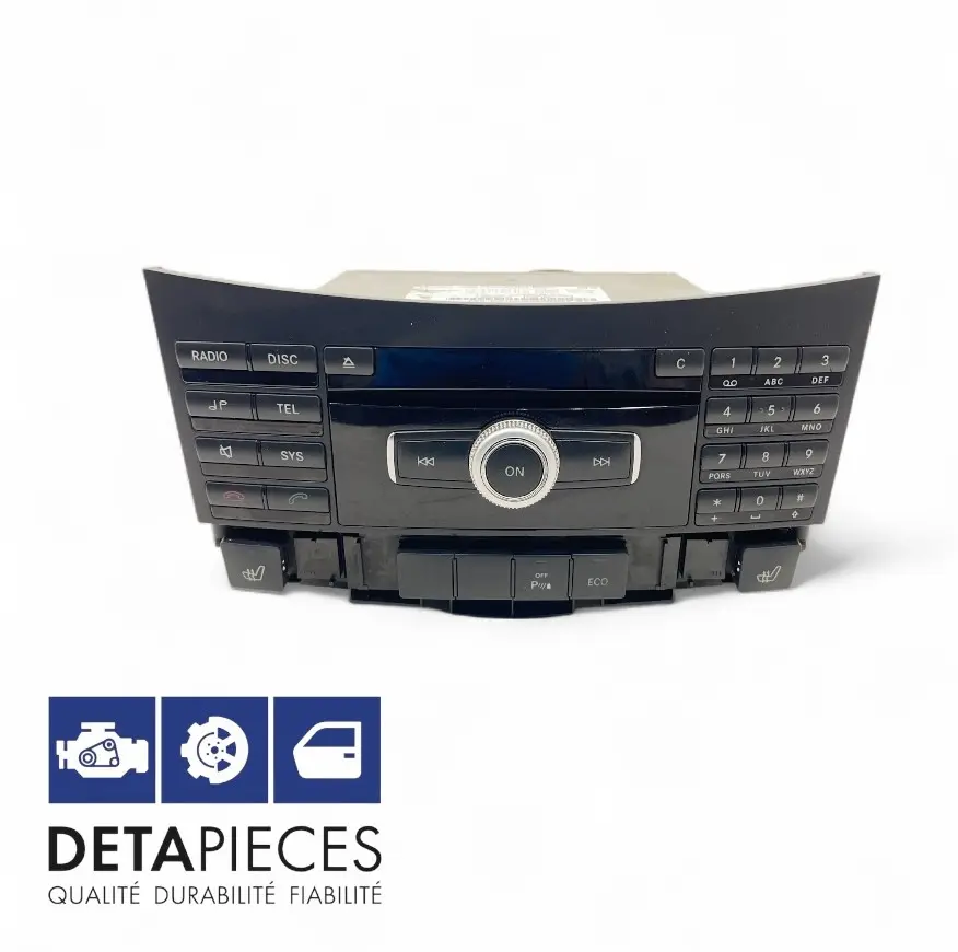 ✅SYSTÈME AUDIO / RADIOCD Mercedes E220 Coupé 2012 A2129018102 2129004910 549638
