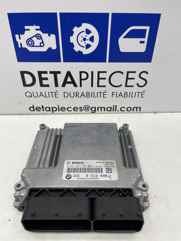 ✅ECU CALCULATEUR MOTEUR N47 BMW  1' E87 118D 2011 L: 55990034 R: 851249901