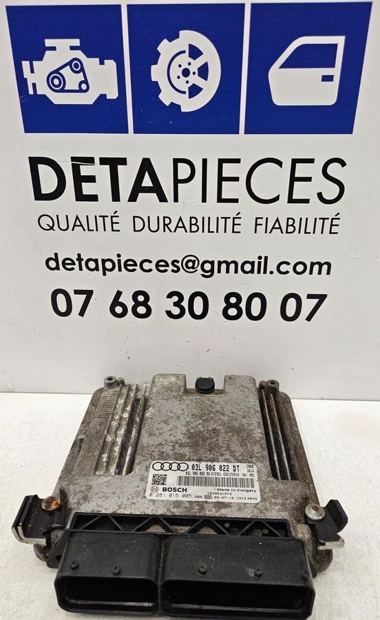 ✅Ecu Calculateur Moteur AUDI A3 S LINE 2009 8PA 2.0D 03L906022BQ 82503454