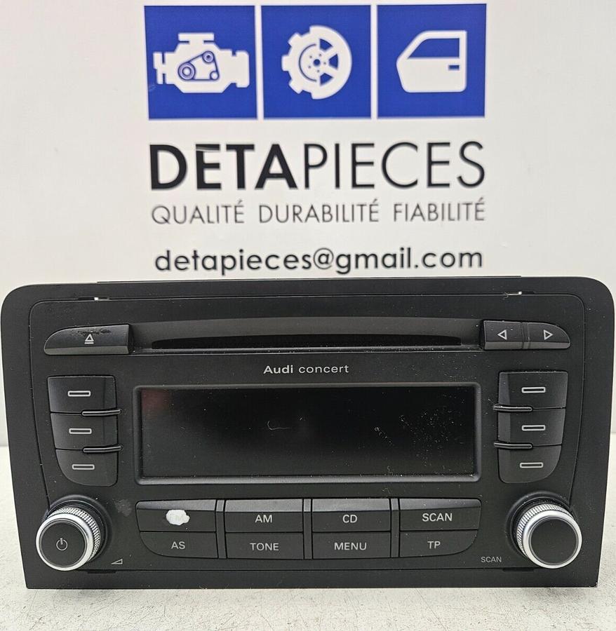 ✅ Unité principale radio/CD/DVD/GPS  AUDI A3 S LINE 2009 8PA 8P0035186S 82503454