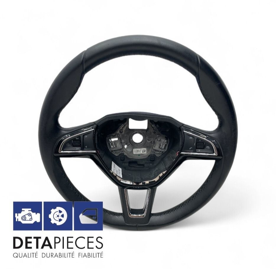 ✅VOLANT DE DIRECTION SKODA FABIA III 2015 3V0419091 309311399340 47758195