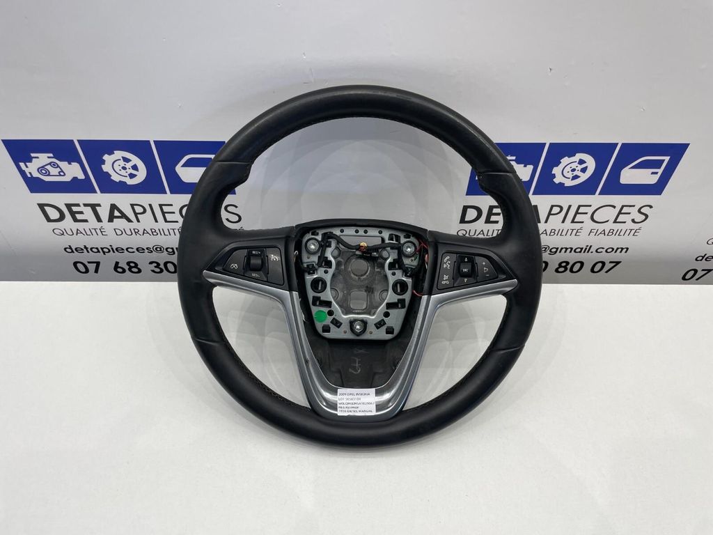 ✅VOLANT DE DIRECTION OPEL INSIGNIA 2009 56583104 13316547 609928910D