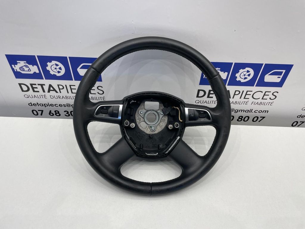✅VOLANT MULTIFUNCTION CUIR AUDI Q5 SE 2010 L: 56707374 R: 8R0419091SWUN