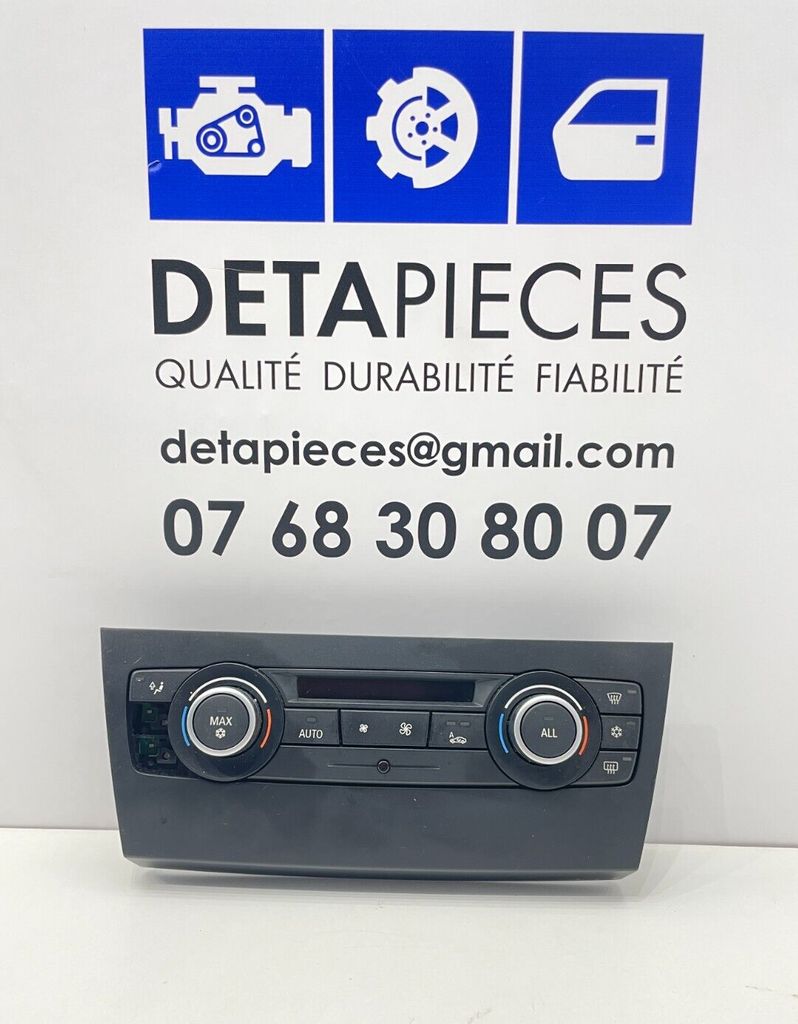 ✅PANNEAU DE COMMANDE CHAUFFAGE BMW 3' E90 LCI 2009 BMW64119224545 A2C53388933