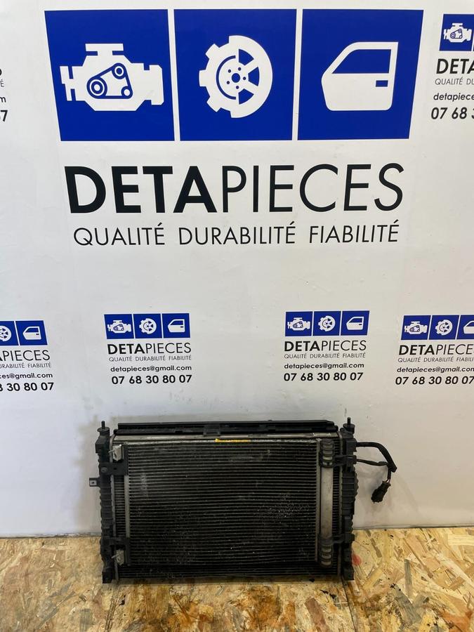 ✅ RADIATEUR EAU+VENTILATEUR MOTEUR PEUGEOT 3008 2017 9806313880 9816746580B