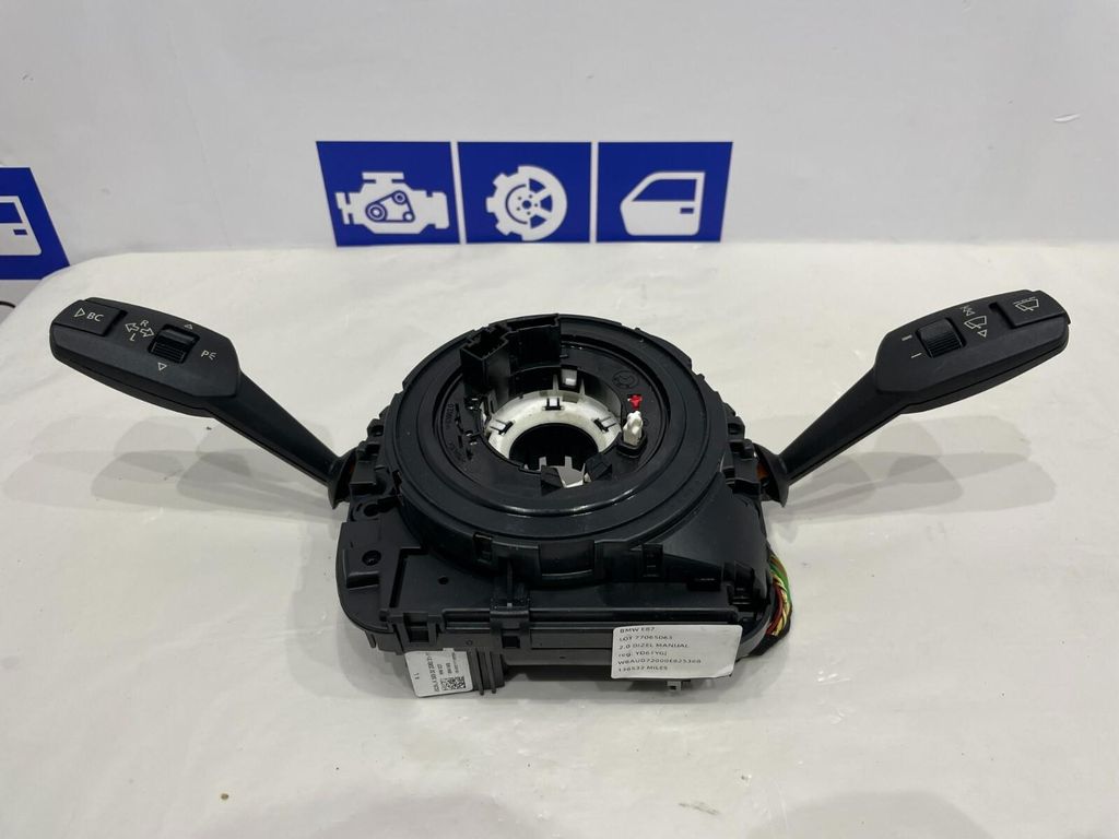 ✅Commodo commande essuie-glace /phare ​BMW E87 2011 01208196 01108170 77065063