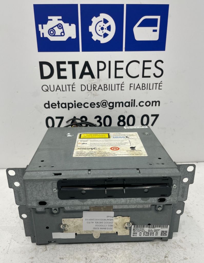 ✅Unité principale multimédia navigation BMW 525D F10 2010 6512922891501 155115