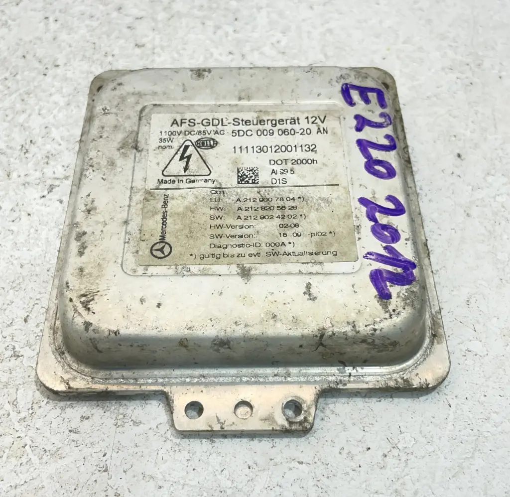 ✅Module ballast de phare Xenon Mercedes E220 C207 Coupé A2129007804 549638