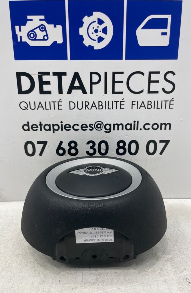 ✅ AIRBAG VOLANT POUR MINI COOPER S R55 2010 275766503 6048455 81217854