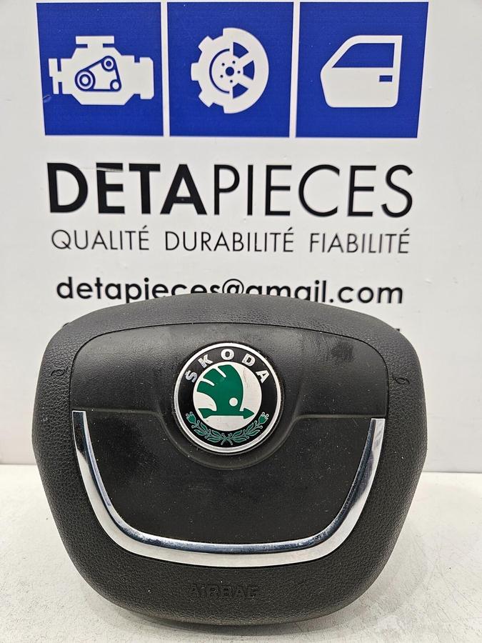 ✅ AIRBAG VOLANT SKODA OCTAVIA 2011 II combi 1Z0880201AK 62218051 81533734