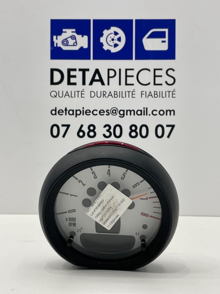 ✅Bloc Compteurs Vitesse MINI R56 LCI 2011 923244002  78599493