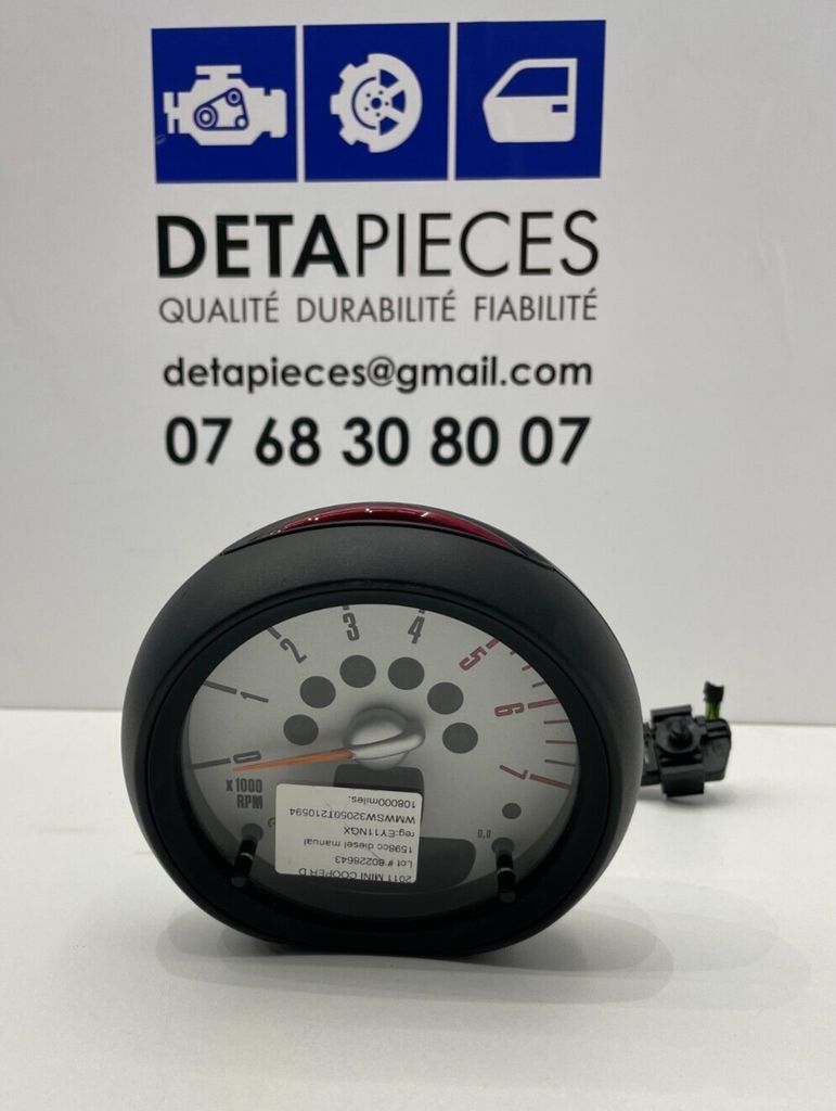 ✅Bloc Compteurs Vitesse MINI R56 LCI 2011 9232440-02 80228643