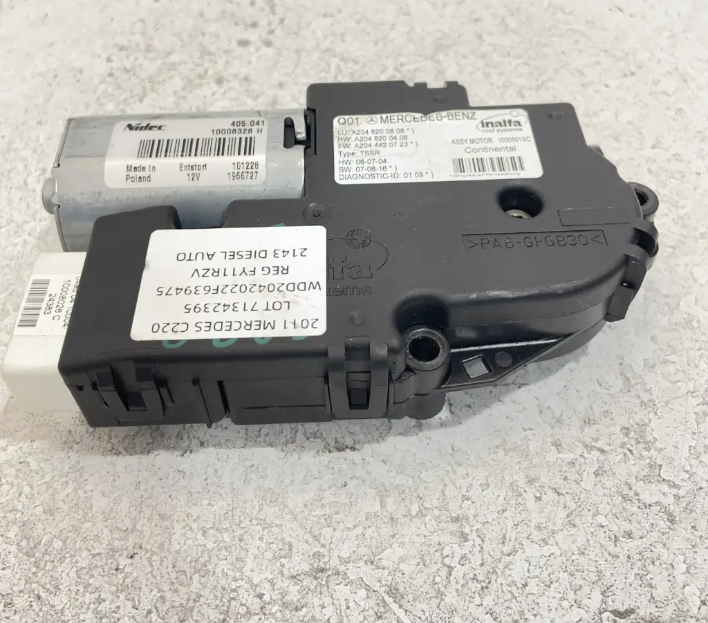 ✅Moteur / actionneur toit ouvrant MERCEDES C220 S204 2011 A2048200808 71342395 