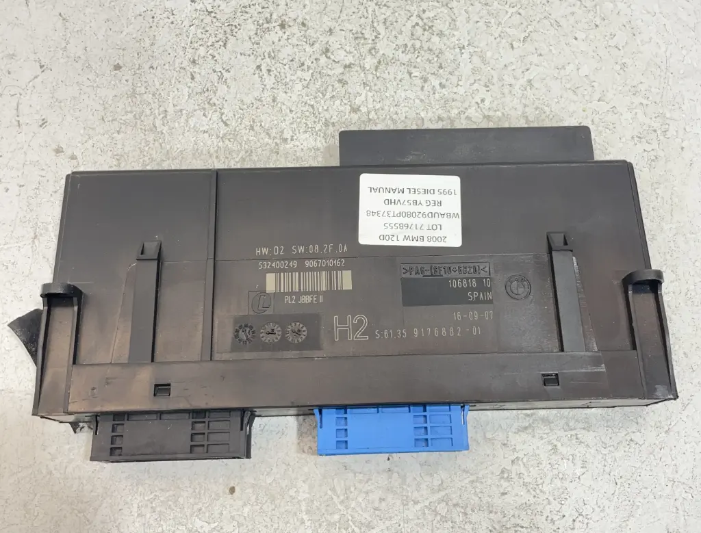 ✅Module de commande carrosserie BMW 120D 1' E87 LCI 2008 6135917688201 71768555 