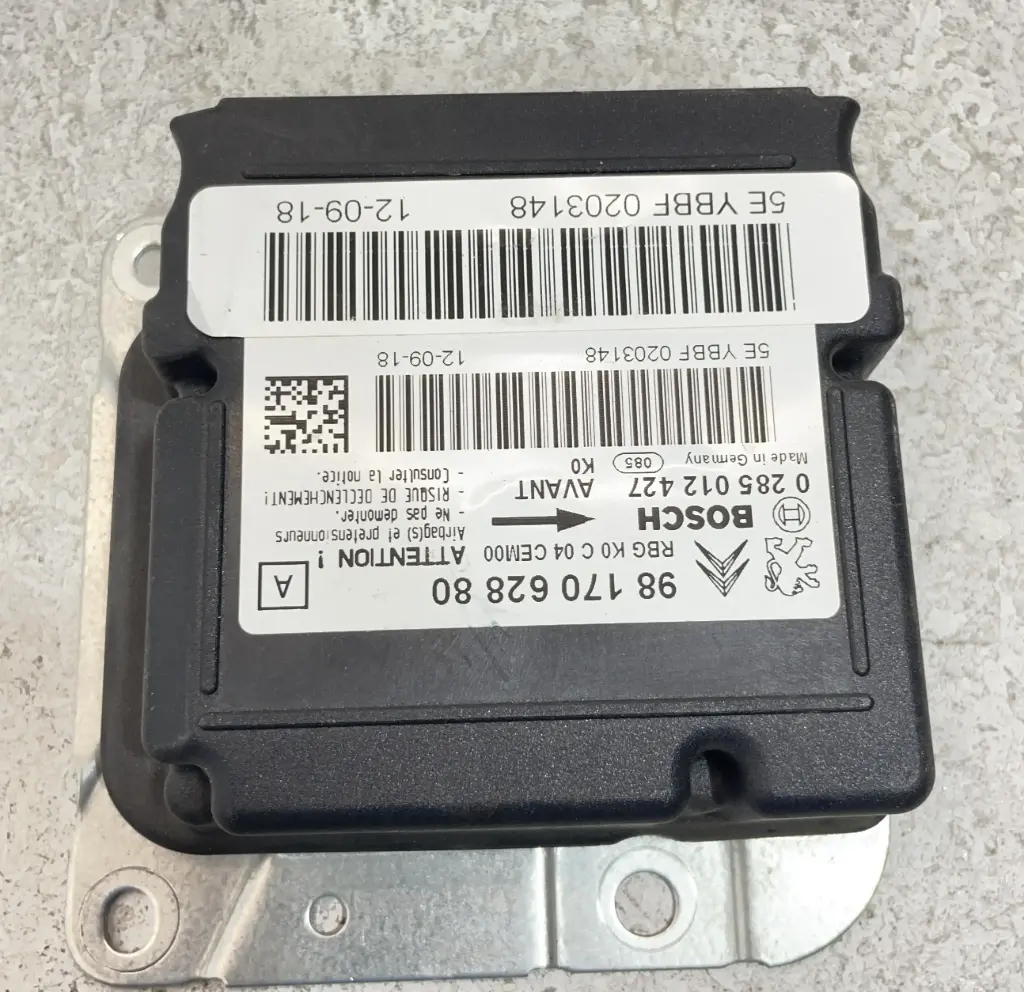 ✅Boitier air bag TOYOTA PROACE 2018  9817062880 0285012427 67735245 