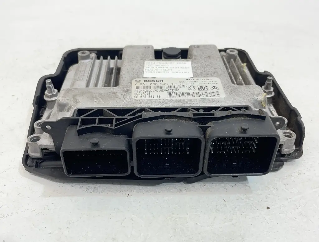 ✅Ecu Calculateur Moteur PEUGEOT 2008 I 2014 1.4D 0281030545 9807886180 560067