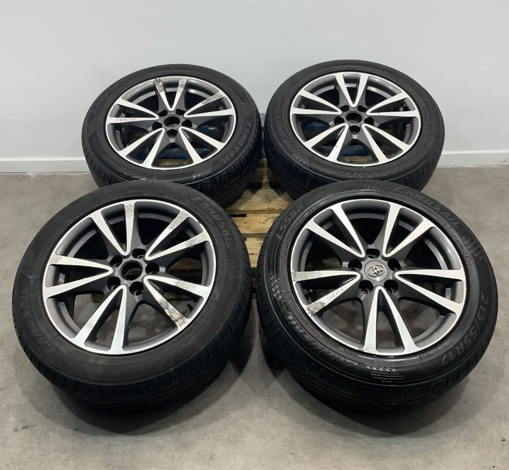 ✅4 JANTES TOYOTA AVENSIS III 2013 215/55 R17 5X114 7JX17 ET45 42611-YY41 556980