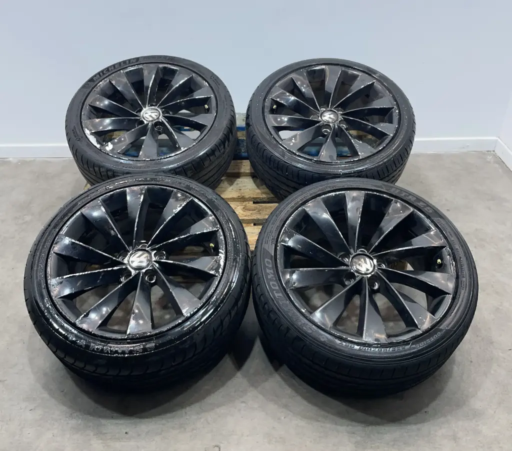 ✅4 JANTES VOLKSWAGEN SCIROCCO 235/40 R18 5X112 8JX18 ET41 3C8601025D 556587