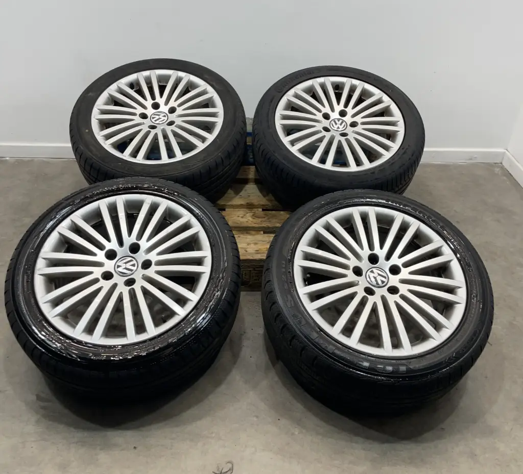 ✅4 JANTES VOLKSWAGEN EOS 2007 235/45 R17 5X112 7,5JX17 ET47 3C0601025D 560510