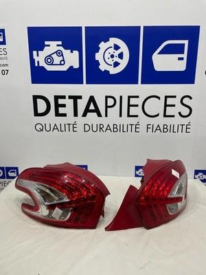 ✅PEUGEOT 208 2013 2 FEUX PHARES ARRIERE DROITE+GAUCHE 9672628380 9672628280