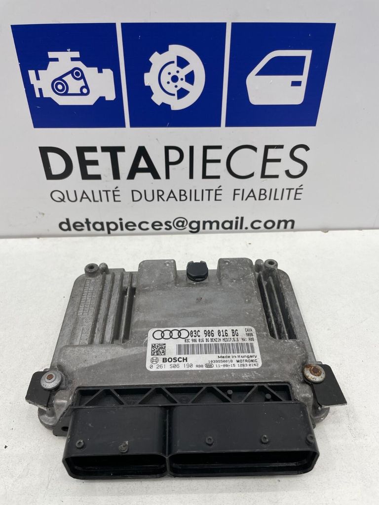 ✅ECU CALCULATEUR MOTEUR CAXA AUDI A1 S LINE 2011 L: 56003184 R: 03C906016BG