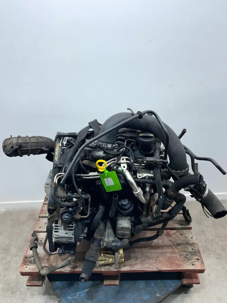 ✅MOTEUR COMPLET CAAB  03L100090E 03L100103MX TRANSPORTER 2014 2.0D 140CH Y000016