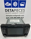 ✅Autoradio/ GPS SKODA OCTAVIA 2013 II 1Z0035156M 86234144